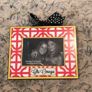 Chi Omega Picture Frame